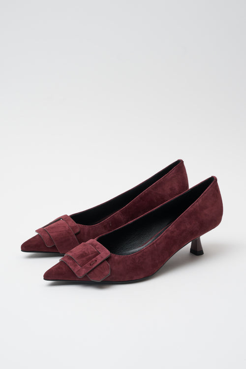 Bibi Lou Décolleté Burgundy Donna - 2