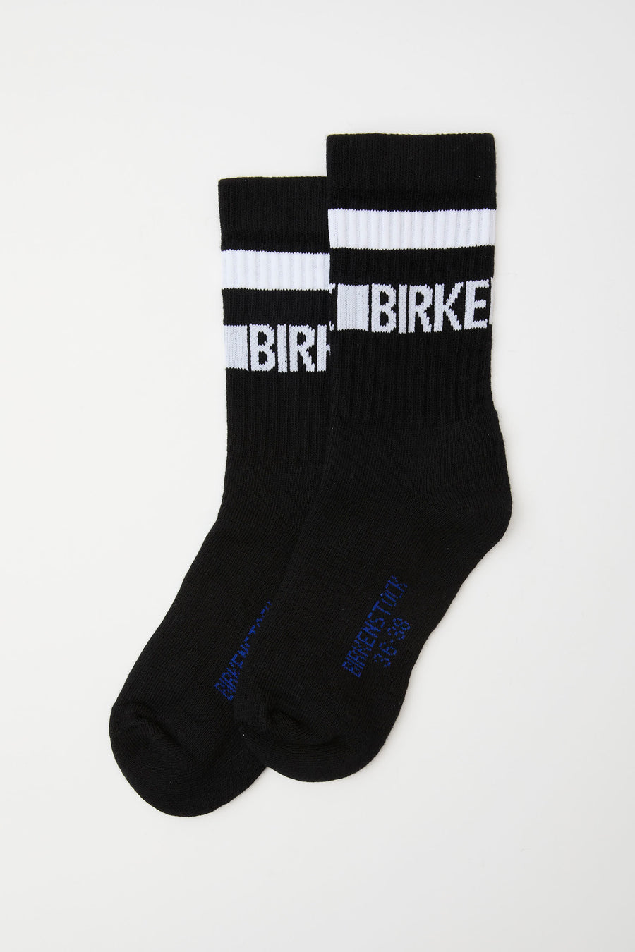 Birkenstock Calzini Black/white Unisex