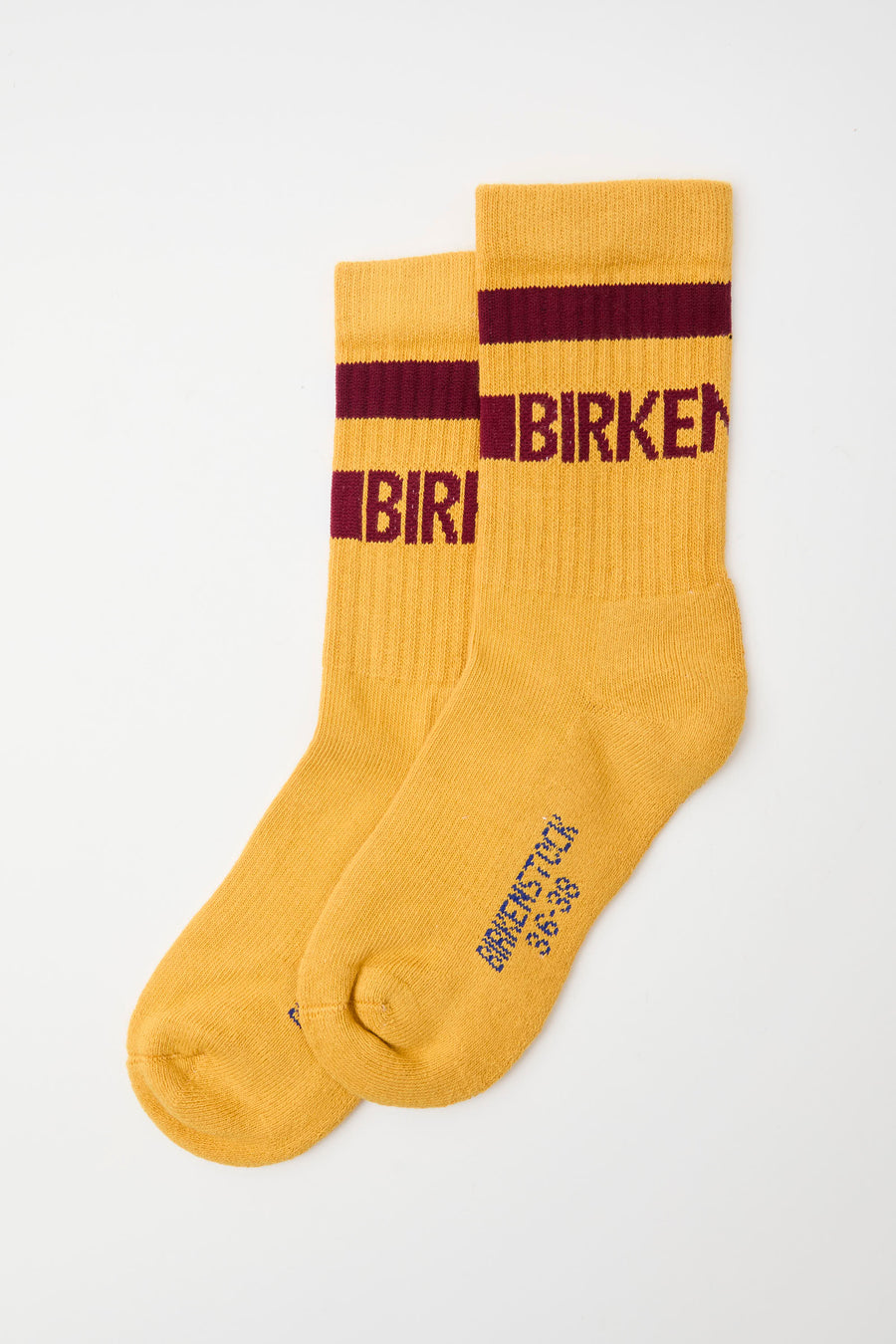 Birkenstock Calzini Ochre/zinfandel Unisex