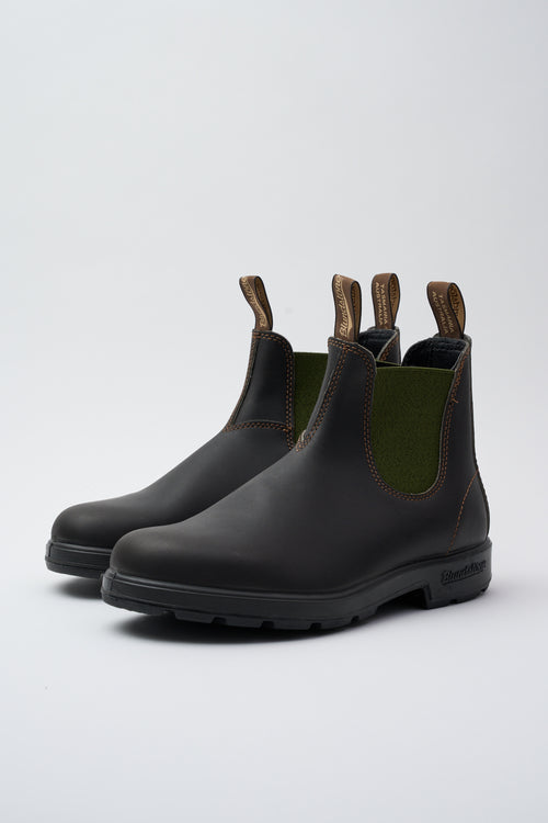 Blundstone Stivaletto Brown Olive Unisex - 2