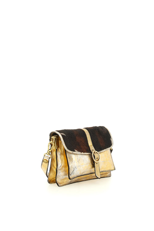 Campomaggi Borsa Oro+t/moro+acc.oro Nero Donna - 2