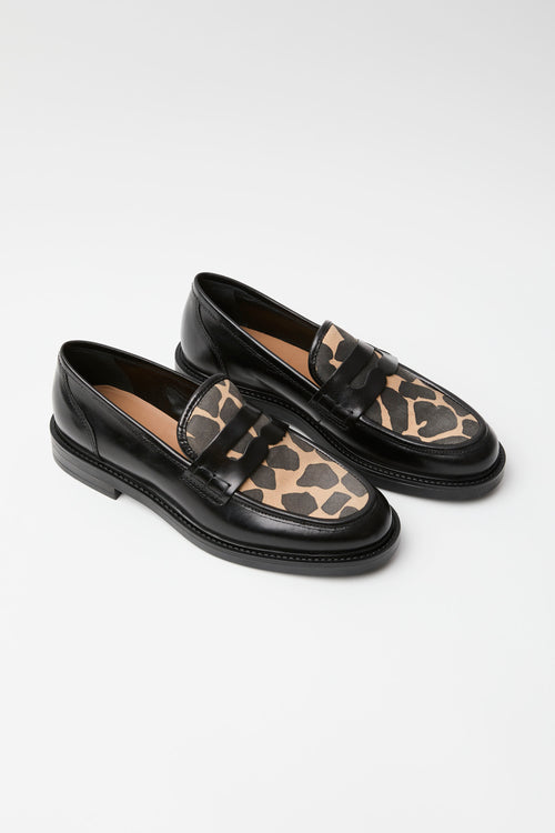 Carmens Mocassino Nero Donna - 2
