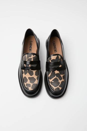 Carmens Mocassino Nero Donna - 3