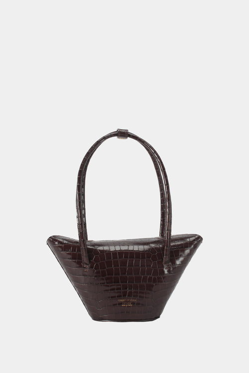 Christian Villa Borsa Chocolate Donna