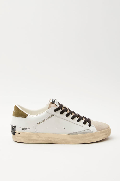 Crime London Sneaker White Uomo