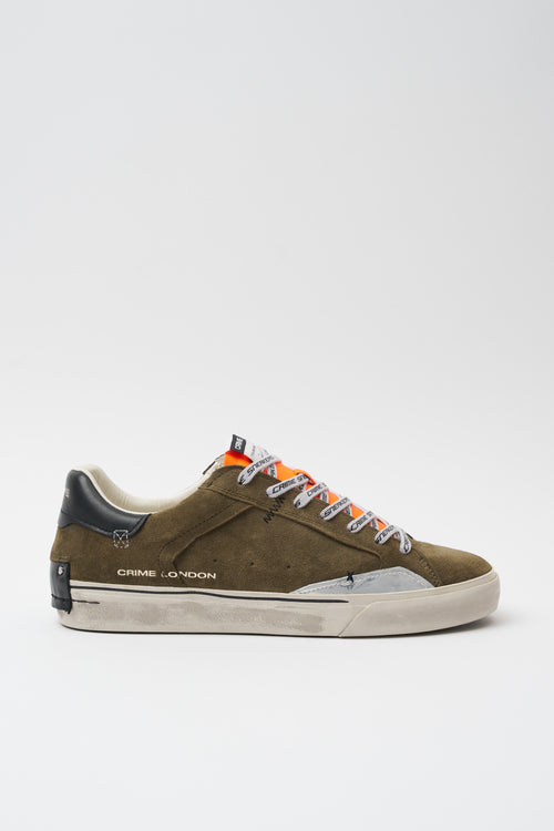 Crime London Sneaker Military Uomo