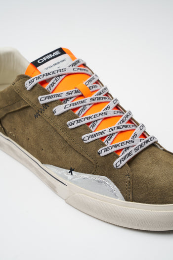 Crime London Sneaker Military Uomo - 4