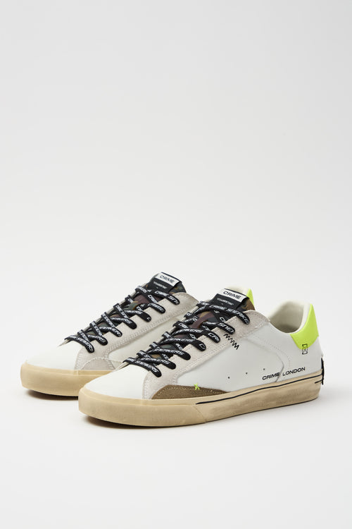 Crime London Sneaker White Uomo - 2