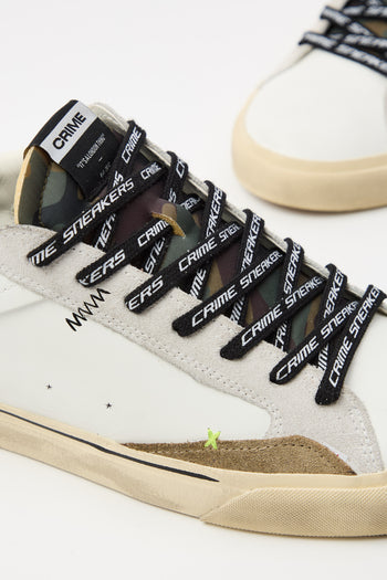 Crime London Sneaker White Uomo - 3