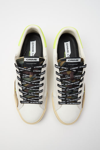 Crime London Sneaker White Uomo - 8