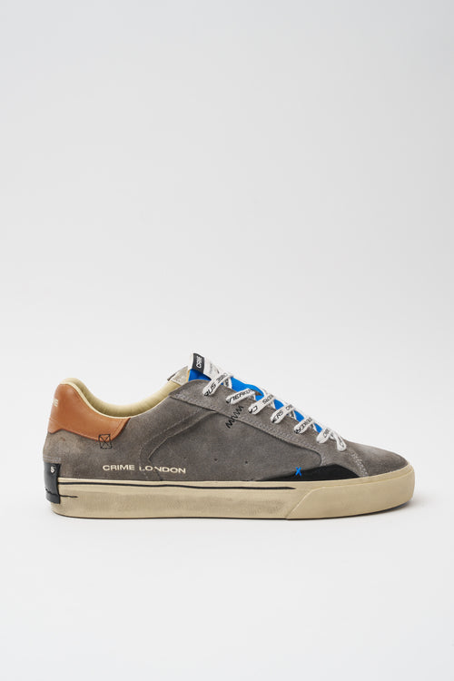 Crime London Sneaker White Uomo