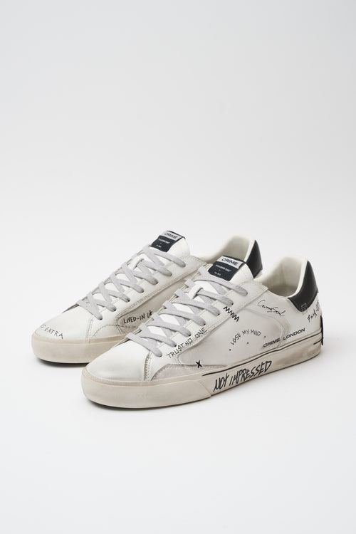 Crime London Sneaker White Uomo - 2
