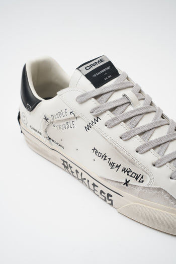 Crime London Sneaker White Uomo - 4