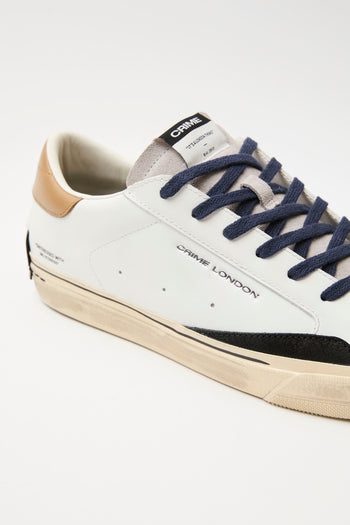Crime London Sneaker White Uomo - 4