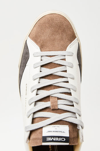 Crime London Sneaker White Uomo - 7