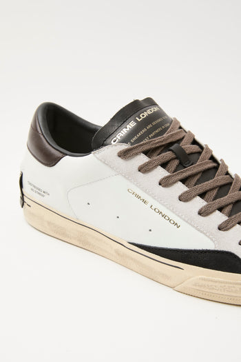 Crime London Sneaker White Uomo - 4