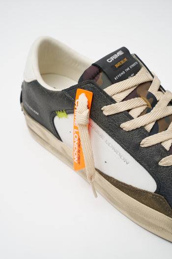 Crime London Sneaker Multicolor Uomo - 4