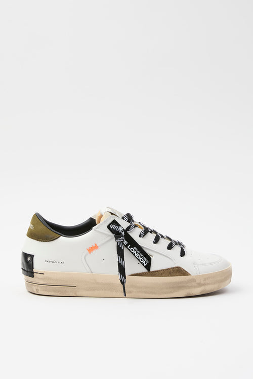 Crime London Sneaker White Uomo
