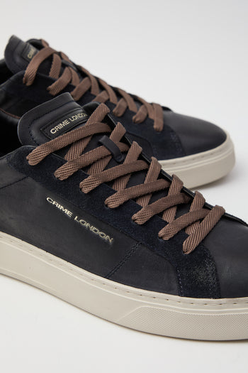 Crime London Sneaker Blue Uomo - 4