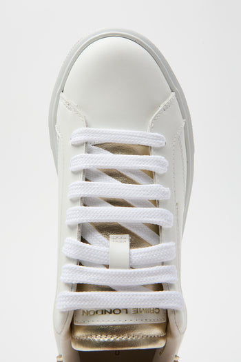 Crime London Sneaker White Donna - 4
