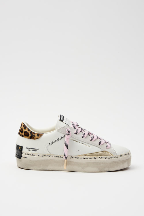 Crime London Sneaker White Donna