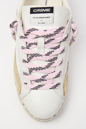 Crime London Sneaker White Donna - 4
