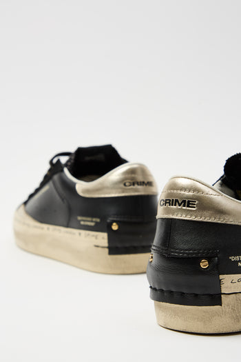 Crime London Sneaker Black Donna - 4