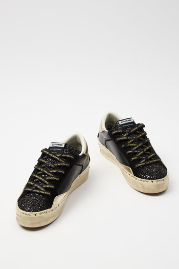 Crime London Sneaker Black Donna - 6