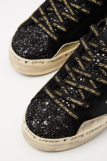 Crime London Sneaker Black Donna - 8