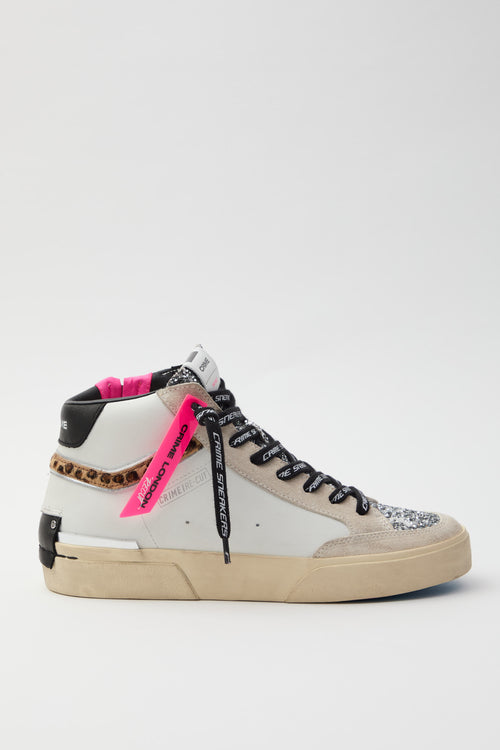 Crime London Sneaker White Donna