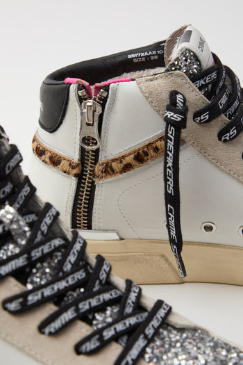 Crime London Sneaker White Donna - 4