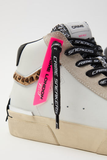 Crime London Sneaker White Donna - 5