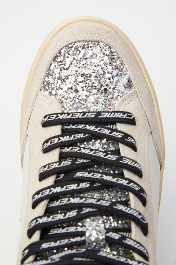 Crime London Sneaker White Donna - 8