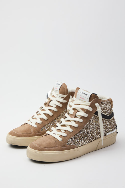 Crime London Sneaker Platinum Donna - 2