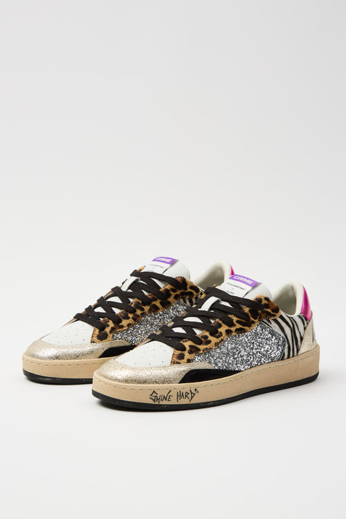 Crime London Sneaker Multicolor Donna - 2