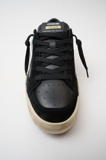 Crime London Sneaker Black Donna - 8