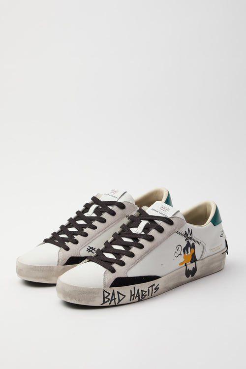 Crime London Sneaker White Uomo - 2
