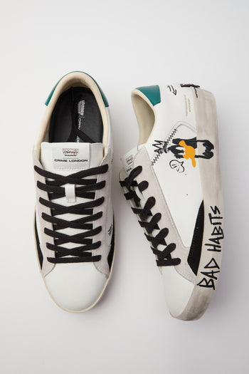 Crime London Sneaker White Uomo - 7