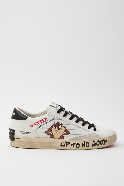 Crime London Sneaker White Uomo