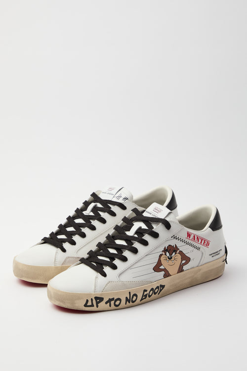 Crime London Sneaker White Uomo - 2