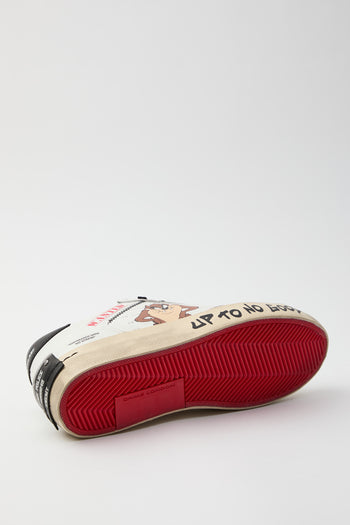 Crime London Sneaker White Uomo - 5