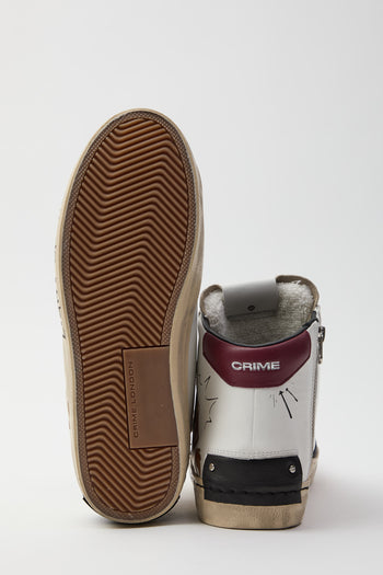 Crime London Sneaker White Uomo - 6