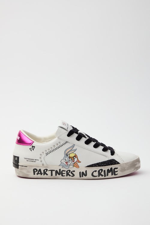 Crime London Sneaker White Donna