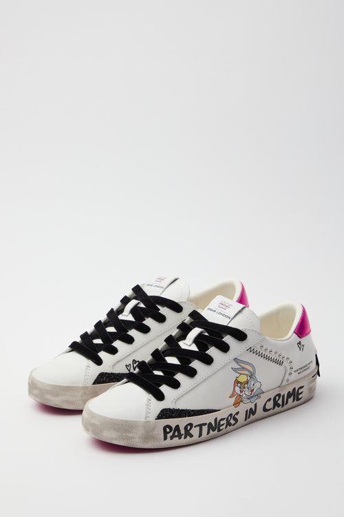 Crime London Sneaker White Donna - 2
