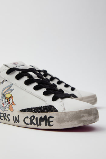 Crime London Sneaker White Donna - 4