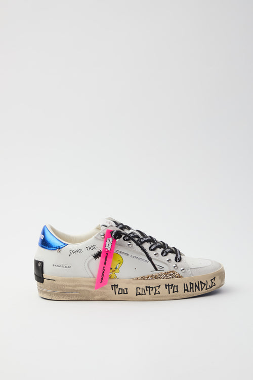 Crime London Sneaker White Donna