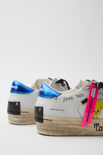 Crime London Sneaker White Donna - 3