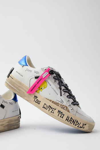Crime London Sneaker White Donna - 4