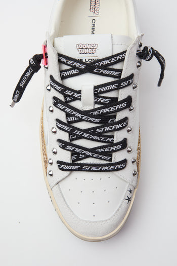 Crime London Sneaker White Donna - 6