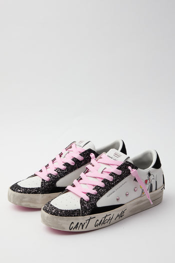 Crime London Sneaker Black Donna - 4